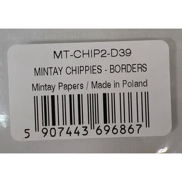 Mintay Chippies Chipboard Decor Elements Borders Set  MT-CHIP2-D39 - Picture 4 of 4
